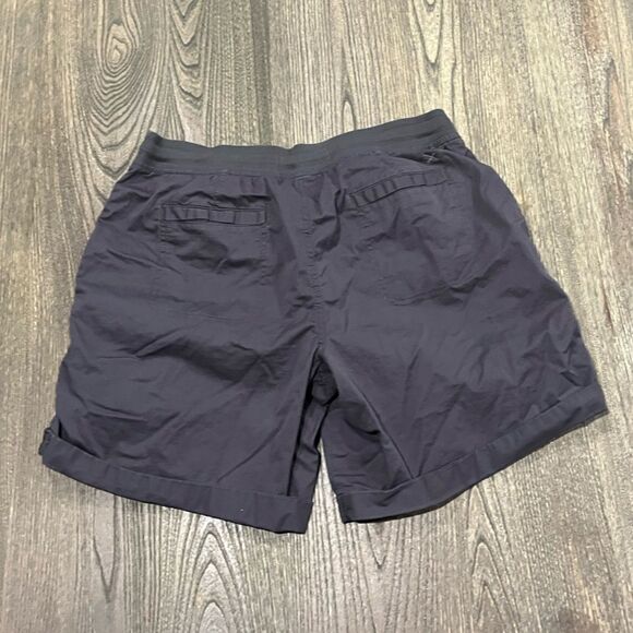 Eddie Bauer Womens Shorts Drawstring Elastic Waist Side Pockets Gray Size 10 - Picture 6 of 6